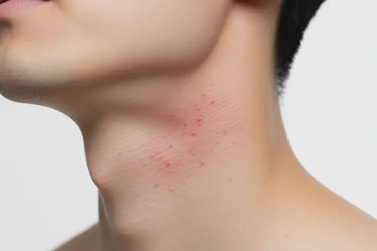 男人脖子經(jīng)常起濕疹不管它會自己自愈嗎(圖4)