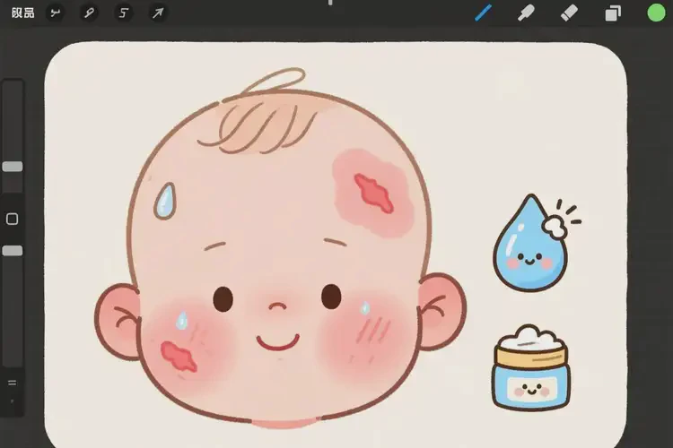 寶寶臉上經(jīng)常起濕疹能夠徹底治愈嗎(圖3)