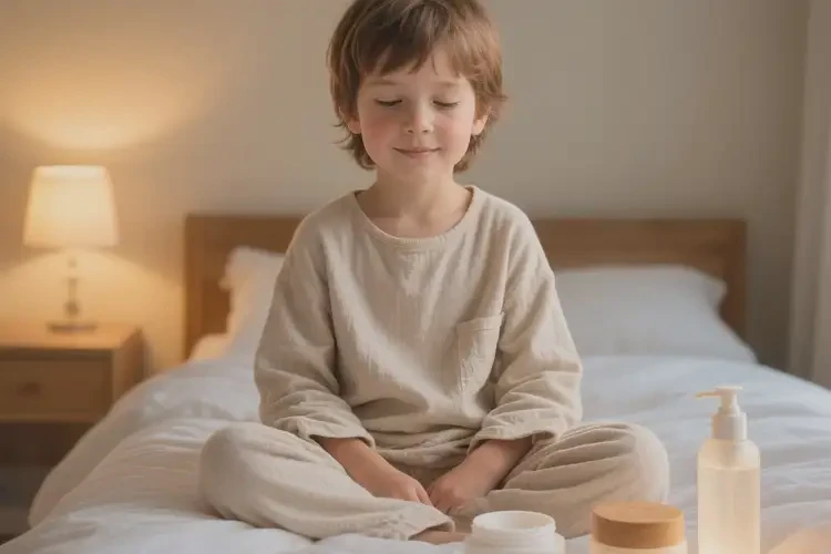 孩子大腿出濕疹可以徹底自愈嗎(圖1)