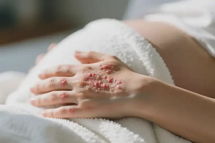 產(chǎn)婦手上容易起濕疹不管它會(huì)自己痊愈嗎(圖4)