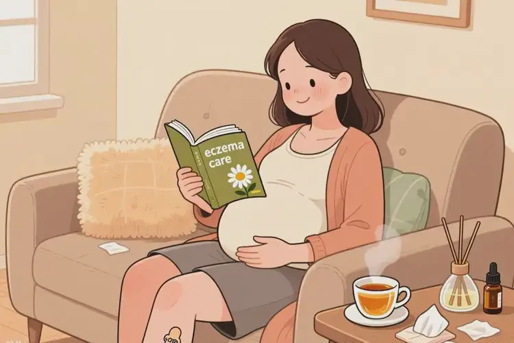 孕婦脖子偶爾長濕疹不管它會(huì)自己好嗎(圖2)