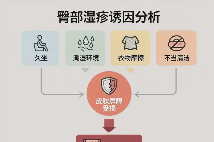 大学生屁股上经常起湿疹可不可以彻底自愈(图2)