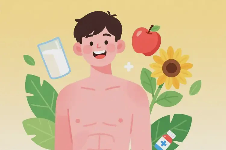 青年人肚子容易起濕疹能不能徹底自愈(圖1)