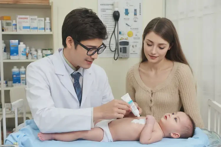 嬰兒肚子上經(jīng)常起濕疹不管它會(huì)自己好嗎(圖2)