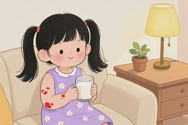 幼兒身上經(jīng)常長(zhǎng)濕疹能夠徹底治愈嗎(圖1)