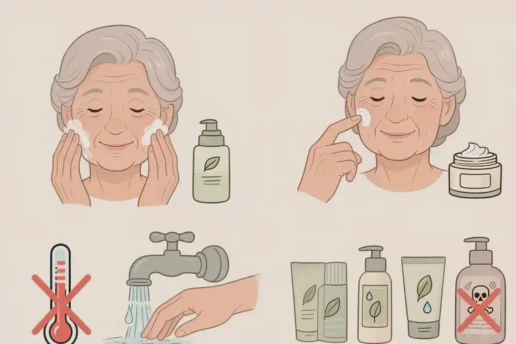 高齡老人面部偶爾起濕疹能不能徹底自愈(圖1)