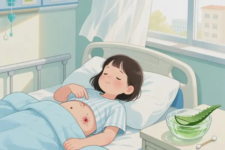 少儿肚子上容易起湿疹不管它会自己痊愈吗(图1)