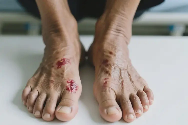 老人腳上出現(xiàn)濕疹能靠自己自愈嗎(圖3)