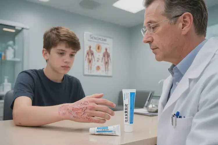 青少年手上出現(xiàn)濕疹可以徹底自愈嗎(圖1)