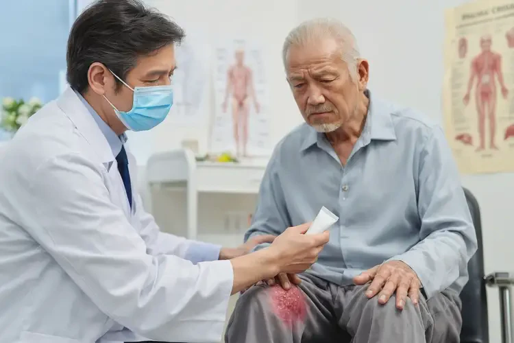 老人大腿上經(jīng)常長濕疹不管它會自己自愈嗎(圖3)