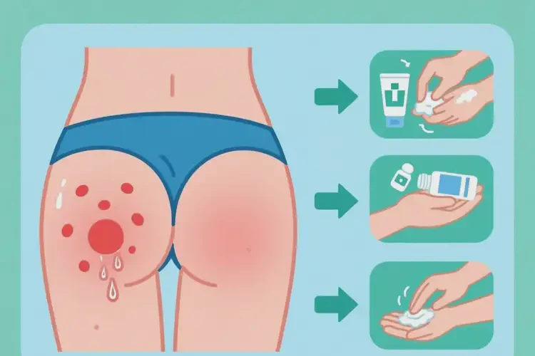 青少年屁股上經(jīng)常長(zhǎng)濕疹可不可以徹底自愈(圖1)