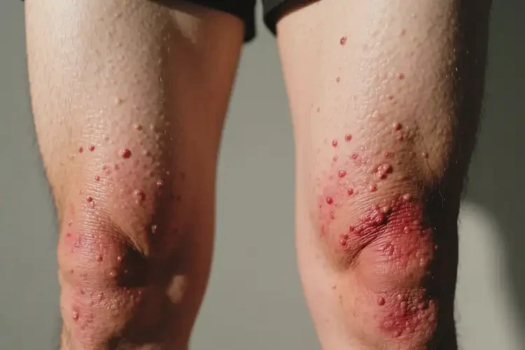 男性大腿出濕疹能靠自己自愈嗎(圖3)