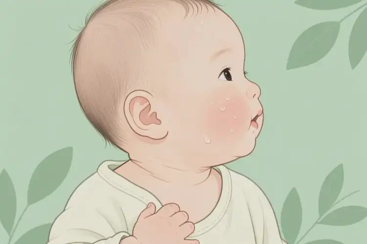 幼兒脖子偶爾長(zhǎng)濕疹不管它會(huì)自己好嗎(圖1)