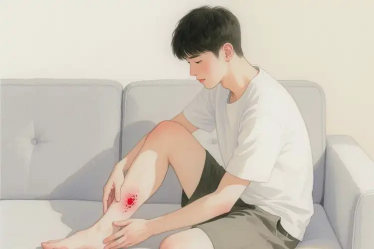 青年人身上偶爾起濕疹不管它會自己好嗎(圖3)