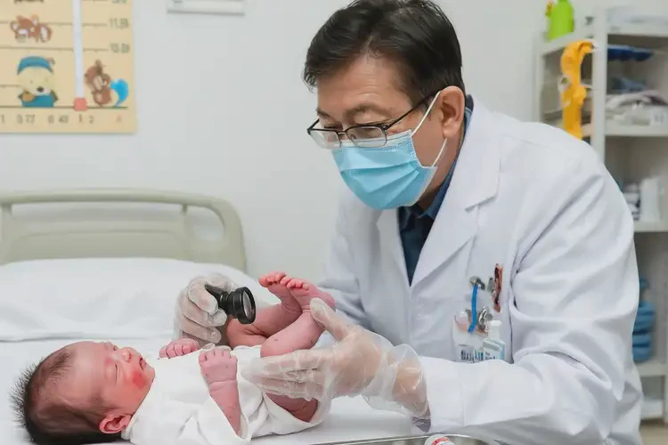 新生兒腳上經(jīng)常起濕疹不管它會(huì)自己好嗎(圖2)