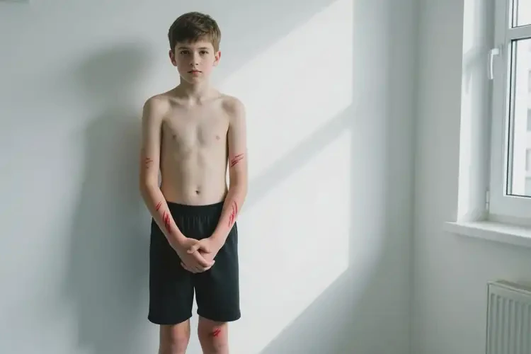 青少年四肢偶爾長濕疹不管它會自己好嗎(圖1)