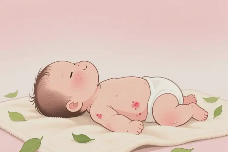 嬰幼兒脖子上起濕疹能靠自己自愈嗎(圖4)