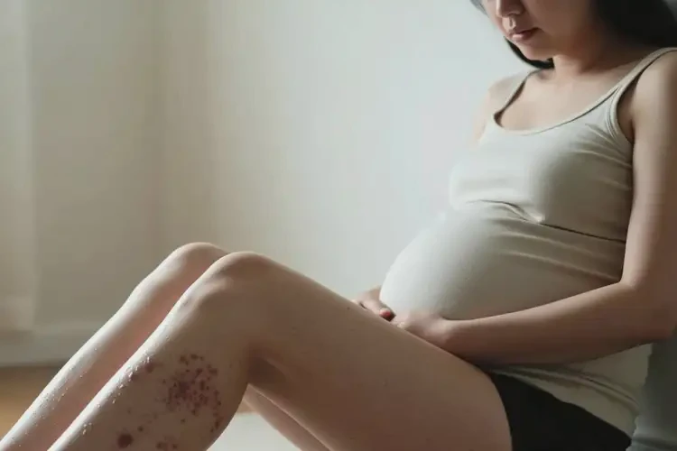 孕妇大腿经常起湿疹不管它会自己好吗(图3)