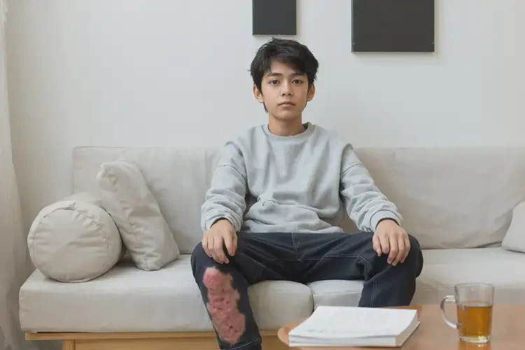 大學(xué)生腳上有濕疹能夠徹底治愈嗎(圖1)