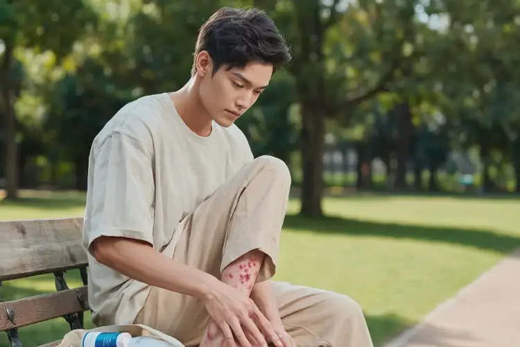 青年人小腿上容易長(zhǎng)濕疹不管它會(huì)自己好嗎(圖1)