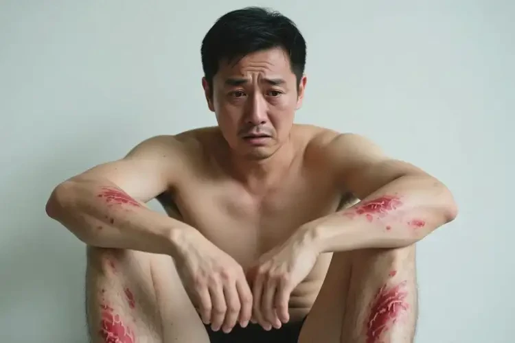 男人四肢偶爾長濕疹不管它會自己好嗎(圖4)