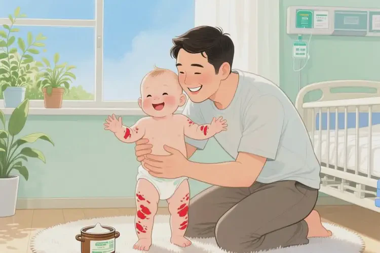 幼兒全身容易長(zhǎng)濕疹能夠徹底治愈嗎(圖2)