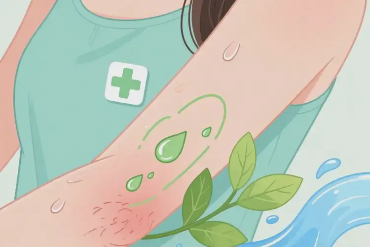 女生手臂上容易起濕疹能夠徹底治愈嗎(圖3)