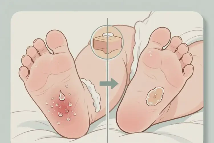 嬰兒腳上經(jīng)常起濕疹可不可以徹底自愈(圖2)