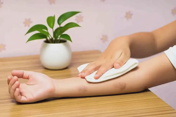 少兒手臂上長(zhǎng)濕疹可不可以徹底自愈(圖1)