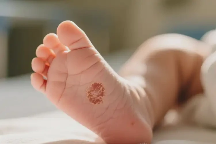 嬰兒腳上偶爾起濕疹能徹底自愈嗎(圖4)