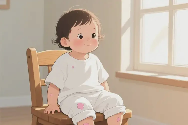 幼兒大腿上偶爾長(zhǎng)濕疹不管它會(huì)自己自愈嗎(圖2)