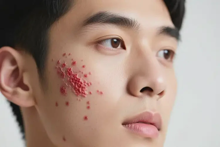 男性面部經(jīng)常長(zhǎng)濕疹不管它會(huì)自己痊愈嗎(圖4)