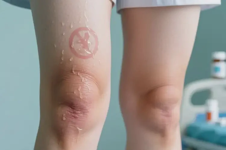 女人大腿上長(zhǎng)濕疹可不可以徹底自愈(圖1)