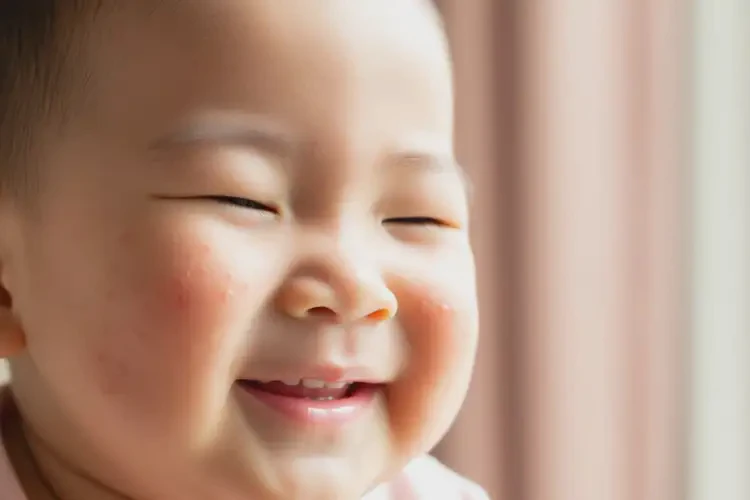 小兒面部偶爾起濕疹不管它會(huì)自己好嗎(圖4)