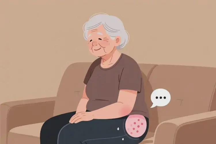 老年人肛周偶爾長(zhǎng)濕疹不管它會(huì)自己好嗎(圖1)