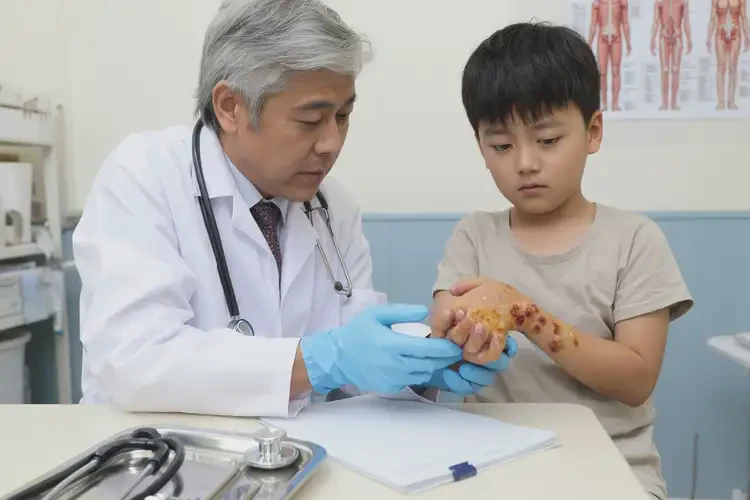 孩子手上偶爾起濕疹不管它會自己痊愈嗎(圖2)