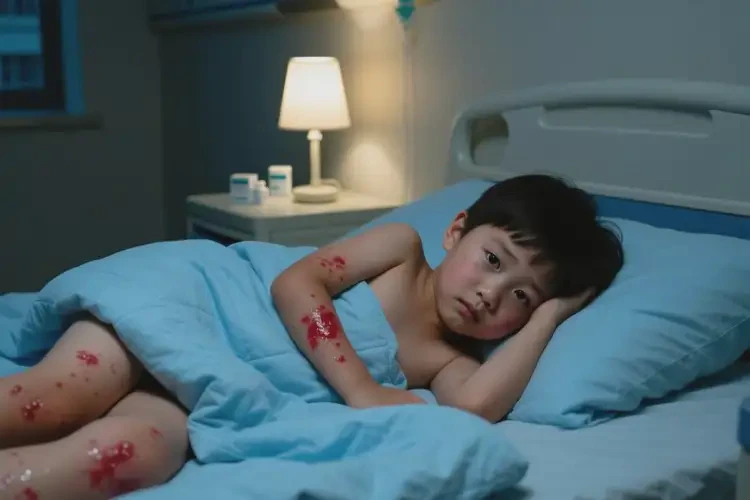 孩子全身經(jīng)常起濕疹不管它會自己自愈嗎(圖2)