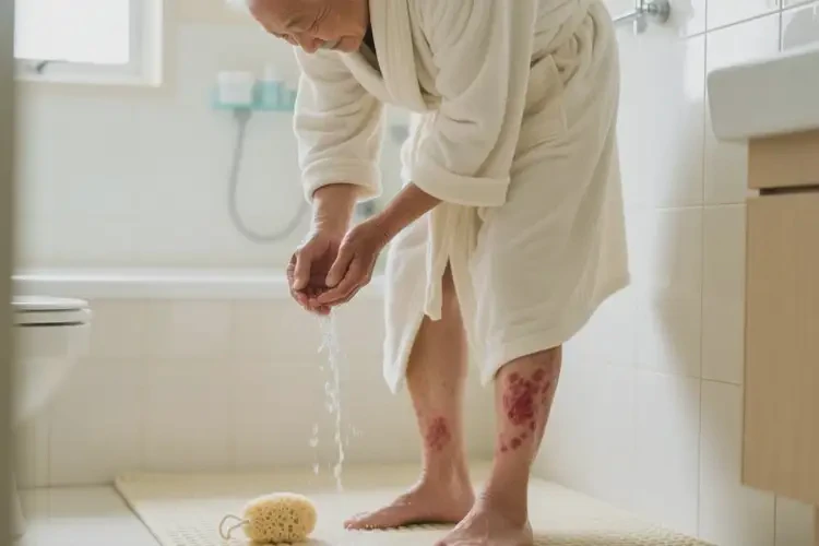 老人全身經(jīng)常長濕疹不管它會自己痊愈嗎(圖1)