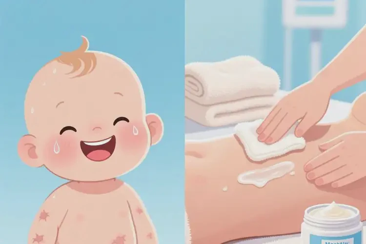嬰幼兒身上容易長濕疹能夠徹底治愈嗎(圖4)