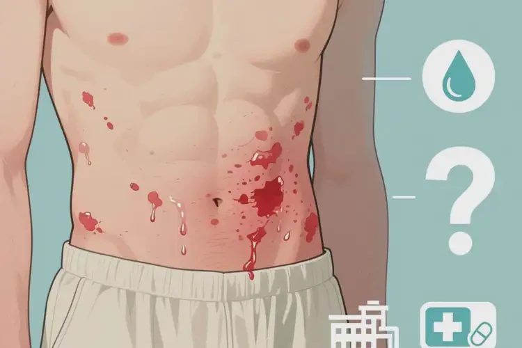 男人肚子起濕疹可以徹底自愈嗎(圖3)