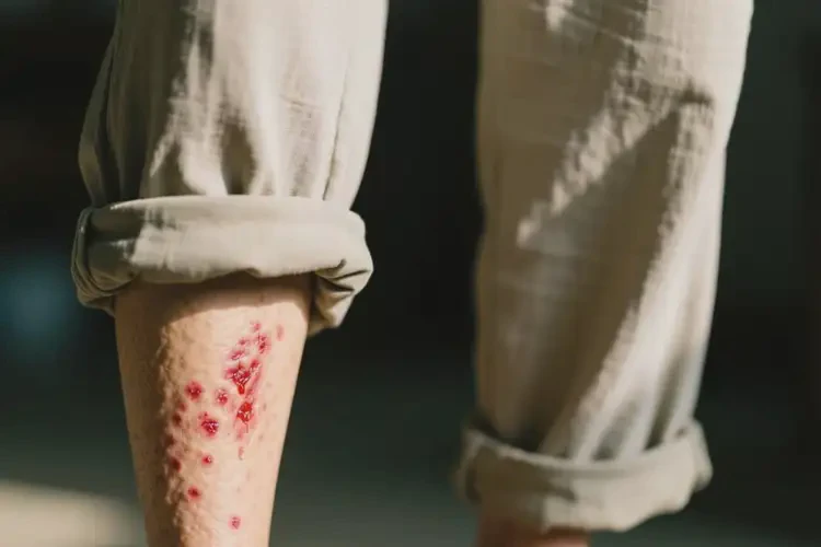 老人大腿上出現(xiàn)濕疹不管它會自己自愈嗎(圖3)