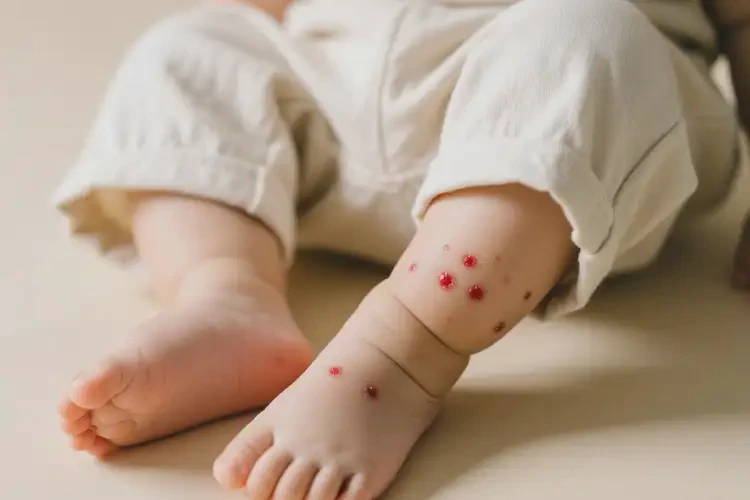 幼兒小腿出現(xiàn)濕疹不管它會(huì)自己好嗎(圖4)