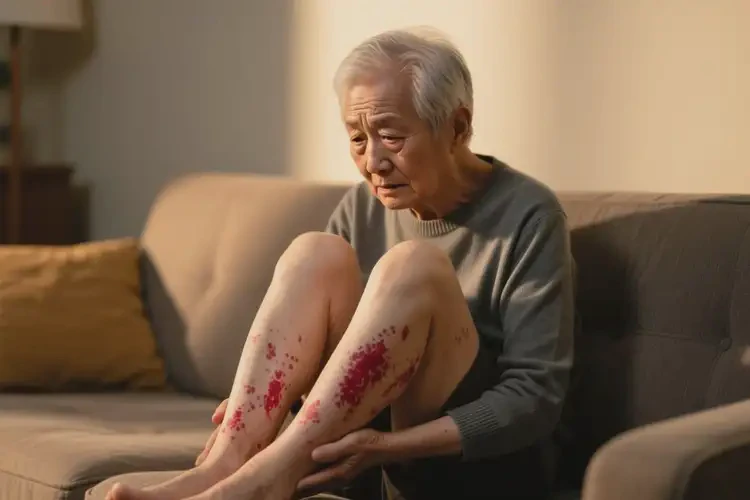 老年人四肢有濕疹不管它會自己好嗎(圖3)