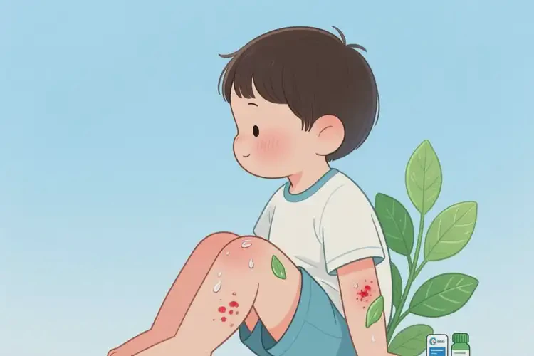 小孩大腿上容易起濕疹可不可以徹底自愈(圖3)