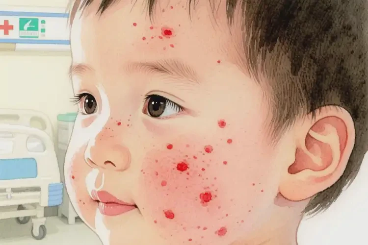 幼儿脸上出湿疹不管它会自己痊愈吗(图4)