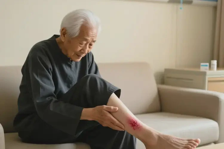 老人小腿起濕疹可不可以徹底自愈(圖4)