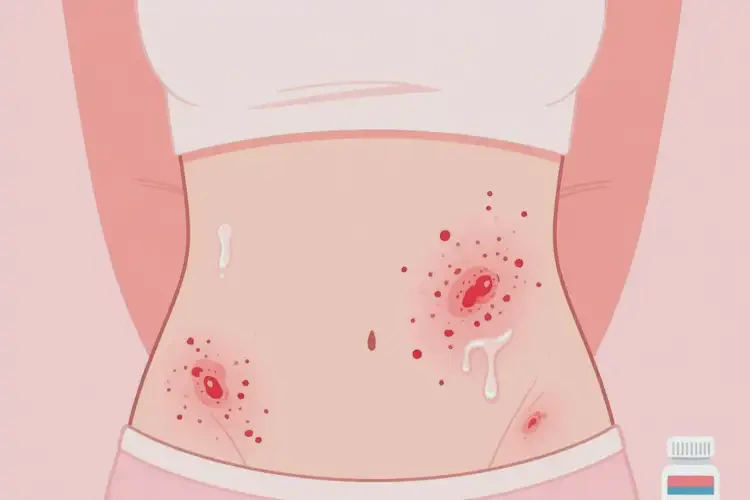 女人肚子容易起濕疹能徹底自愈嗎(圖2)