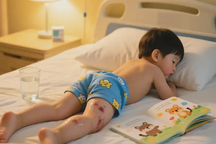 少儿大腿上偶尔长湿疹能靠自己自愈吗(图2)