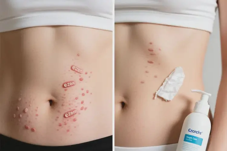 女人肚子長(zhǎng)濕疹不管它會(huì)自己好嗎(圖2)