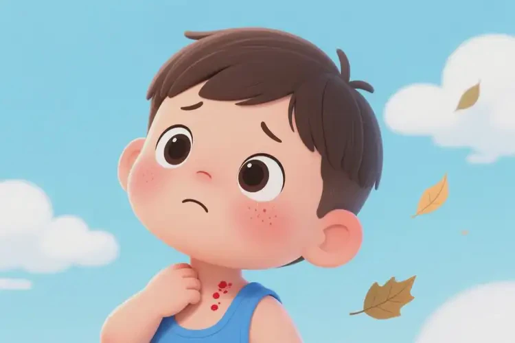 小孩脖子上容易起濕疹能徹底自愈嗎(圖2)